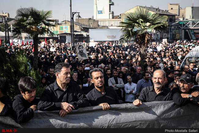 مراسم تشییع پیکر شهید حججی-2