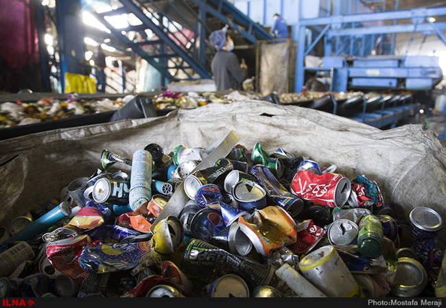 کارگران سایت پسماند زباله کهریزک تهران