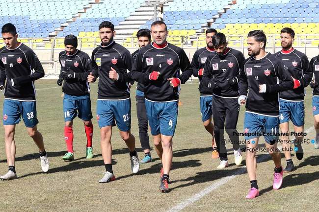 گزارش تصویری: آخرین جلسه تمرینی سرخ‌پوشان پیش از دیدار با آلومینیوم