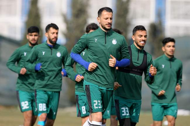 گزارش تصویری تمرین امروز استقلال