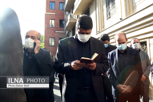 مراسم تشییع مرحوم «اکبر ترکان»