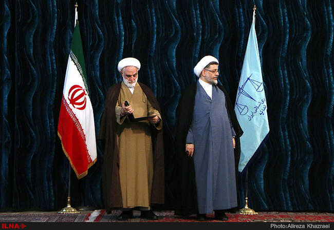 مراسم تحلیف و ادای سوگند کار آموزان قضایی