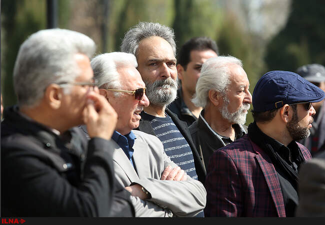 تشییع زنده یاد خسرو شجاع زاده