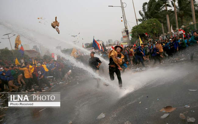 درگیری و اعتراضات خیابانی در اندونزی