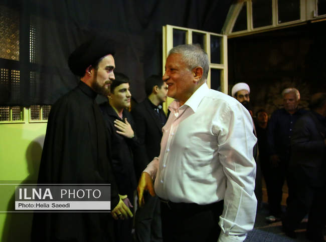 مراسم بزرگداشت والده همسر حجت‌الاسلام سید حسن خمینی در حسینیه جماران