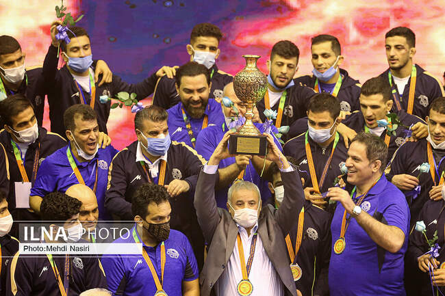  فینال لیگ برتر کشتی آزاد