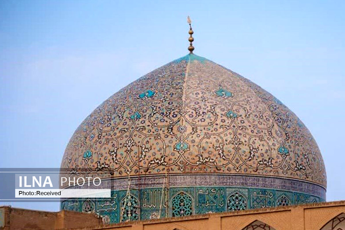 مرمت گنبد مسجد شیخ لطف‌الله توسط استادکار قبلی ادامه دارد/ یک شورا بر مرمت گنبد نظارت می‌کند