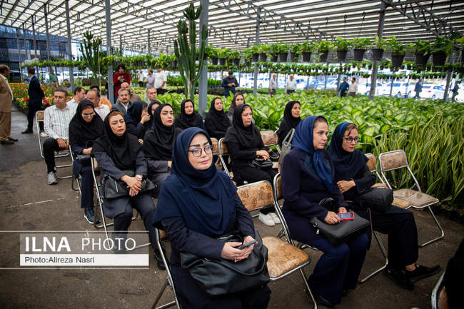 آئین افتتاح بازار گل و گیاه در قزوین