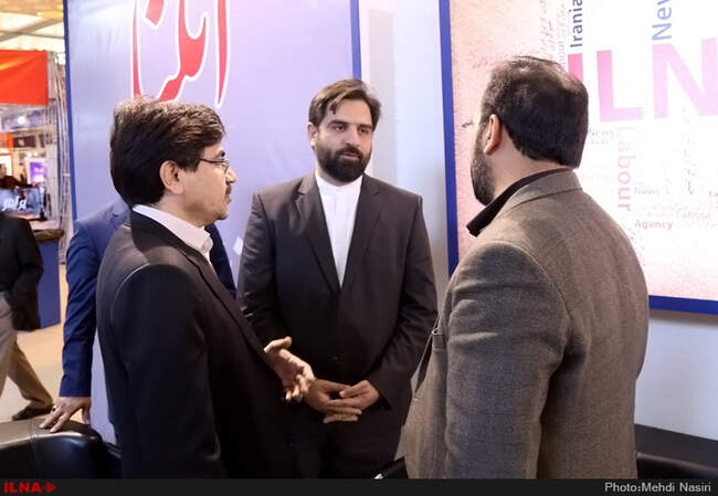 ششمین روز نمایشگاه مطبوعات و خبرگزاری‌ها - غرفه ایلنا /3