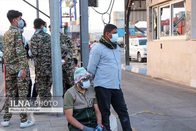 حادثه بندر شهید رجایی بندرعباس - 13