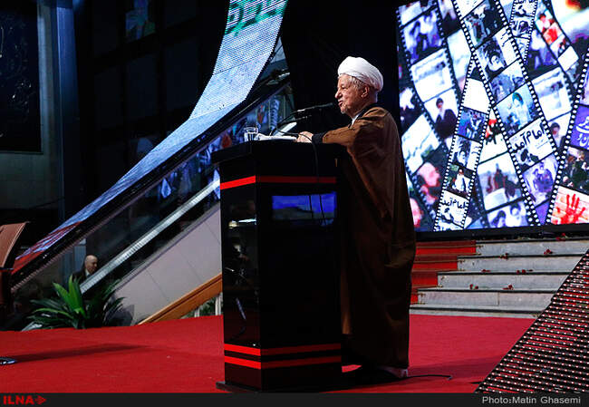  مراسم گرامیداشت دهه فجر و سالروز ورود امام با حضور آیت الله هاشمی رفسنجانی
