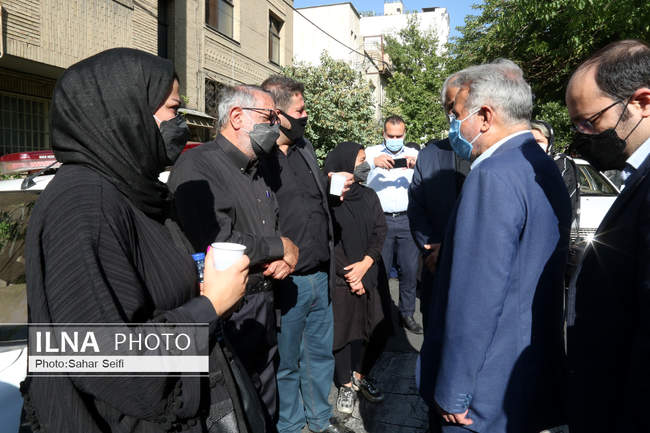 مراسم تشییع مرحوم «اکبر ترکان»