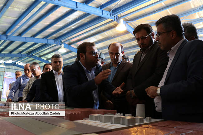 افتتاح دومین طرح تولیدی بخش خصوصی در منطقه ویژه اقتصادی لامرد