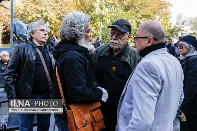 مراسم تشییع پیکر هادی مرزبان