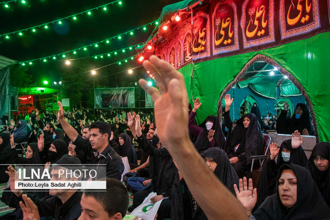 احیای شب بیست و سوم ماه رمضان در بهشت زهرا تهران