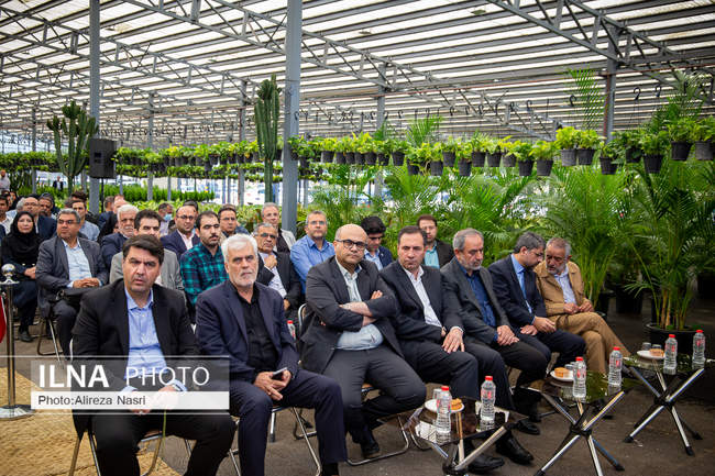 آئین افتتاح بازار گل و گیاه در قزوین