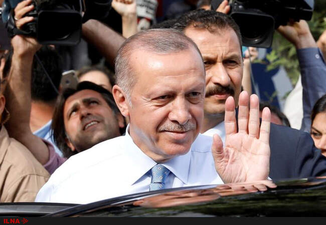 پیروزی رجب طیب اردوغان در انتخابات ترکیه‎
