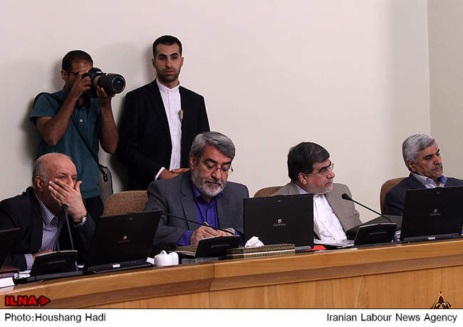 جلسه هئیت دولت