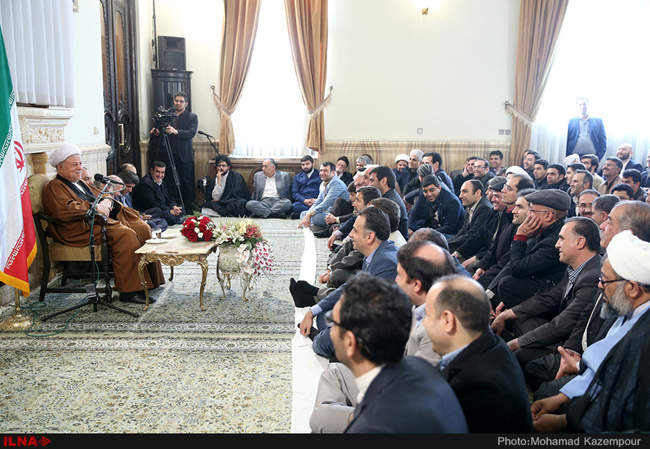 دیدار اعضای شورای مرکزی استان‌های جبهه حماسه تدبیر و توسعه ایران اس�