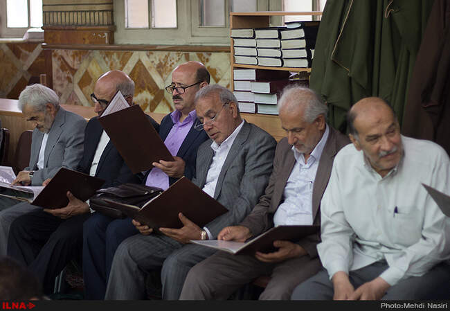  مراسم ختم خواهر اسدالله بادامچیان