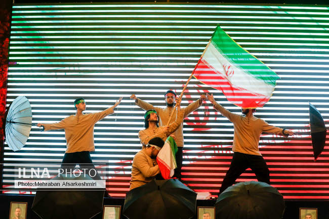 گرامیداشت اولین سالگرد شهدای جنگ 12