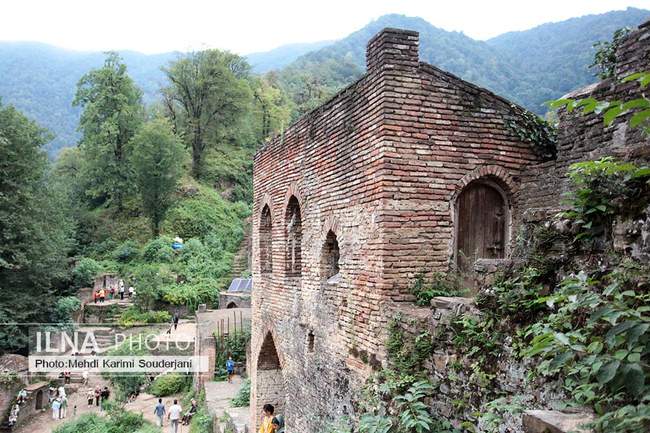  نماهایی از قلعه رودخان در استان گیلان