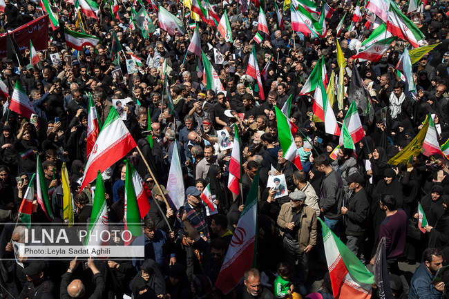 مراسم اربعین رهبر شهید انقلاب در تهران / 2
