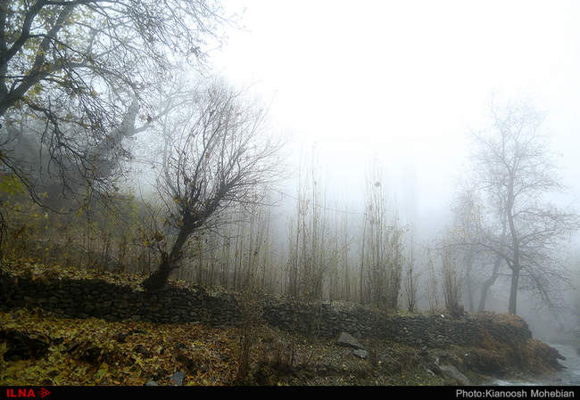 پاییز در روستای سنج