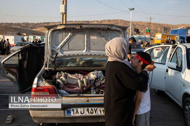 اقامت و پذیرایی زائران اربعین حسینی در موکب بنیاد مستضعفان