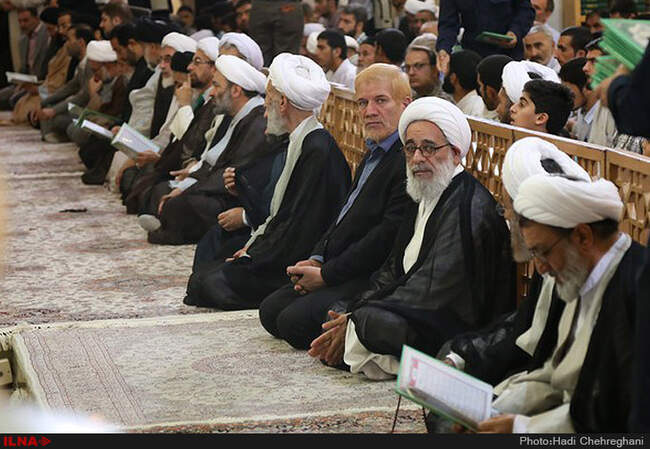 مجلس یادبود جانباختگان حادثه منا درحرم حضرت معصومه(س)