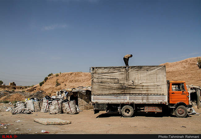 زندگی در میان زباله های گود محمود آباد