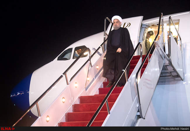بازگشت ‏رییس جمهوری به تهران