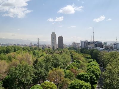  ۴ عکس فوق‌العاده زیبا که از یک خیابان در تهران ثبت شد + عکس