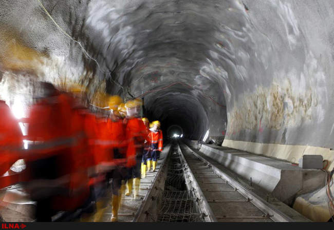 ساخت طولانی‌ترین تونل جهان در کوه‌های ٱلپ