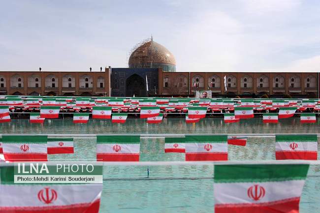 راهپیمایی 22 بهمن در اصفهان