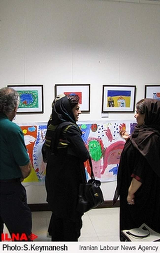 نمایشگاه نقاشی کودکان کار