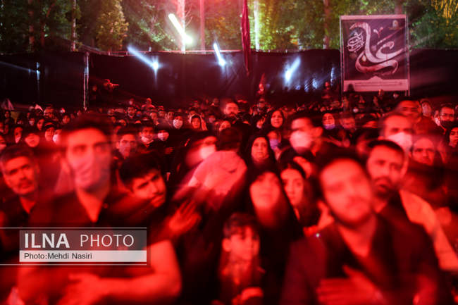 مراسم احیای شب بیست و یکم رمضان در ستاد فرماندهی انتظامی تهران بزرگ