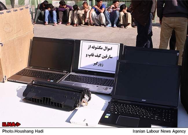 دستگیری ۶۸ سارق حرفه‌ای در تهران