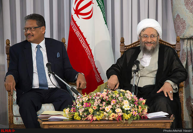 دیدار رئیس قوه قضائیه  با داتوسری افندی بن‌علی حاجی، دادستان کل کشور مالزی