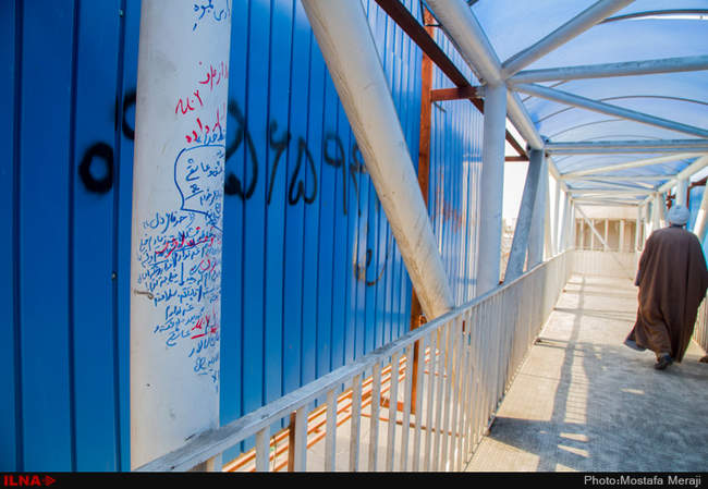 پل‌هایی بدون عابر پیاده در قم