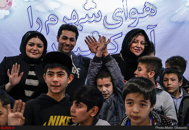 نمایشگاه نقاشی کودکان کار به مناسبت روز هوای پاک/برج میلاد