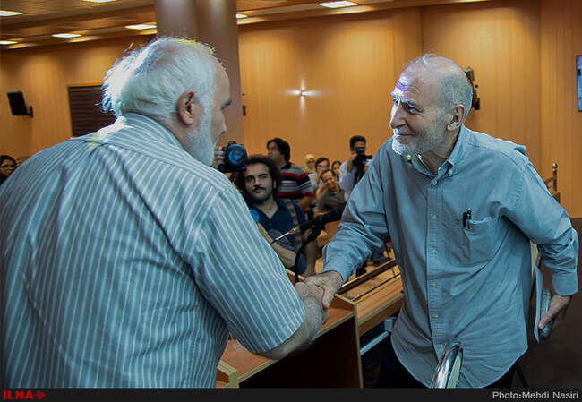  بهزاد نبوی و احمد توکلی در نشست «محمد علی رجایی ، مردمی یا پوپولیست» 