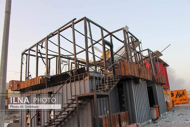 حادثه بندر شهید رجایی بندرعباس - 06