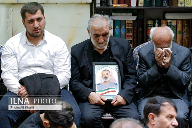 مراسم گرامیداشت شهدای حمله رژیم صهیونیستی به زندان اوین