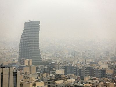 هوای پایتخت برای گروه‌های حساس ناسالم است