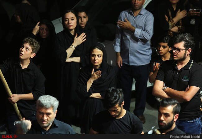 عزاداری شب عاشورای حسینی در تهران