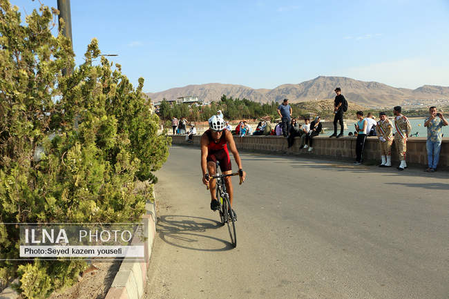 مسابقات ترای اتلون قهرمانی کشور در تبریز
