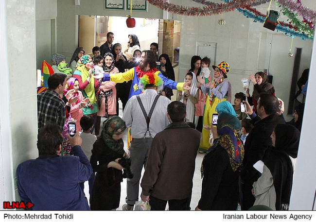 آخرین جمعه سال در بیمارستان های کودکان