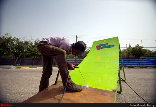 آماده سازی پیست حرکات نمایشی 