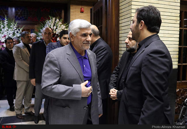 مراسم ترحیم برادر سردار حسین دهقان